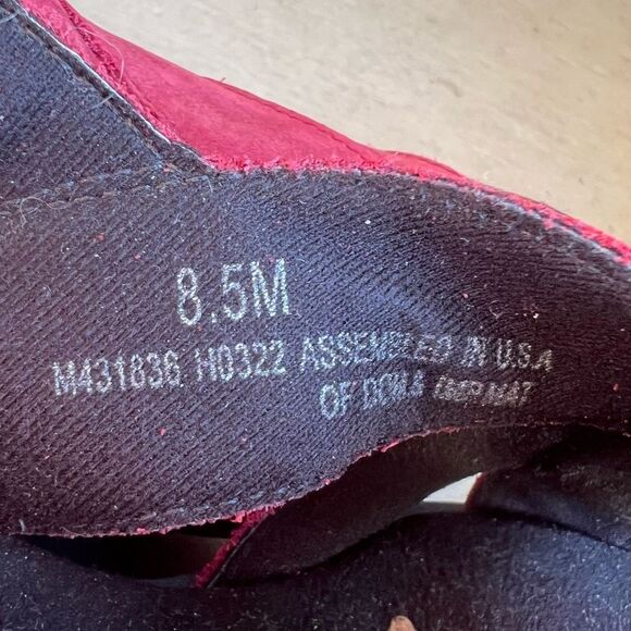 NEW Munro Micah Slingback Sandal Nubuck Sz 8.5 - Picture 8 of 8